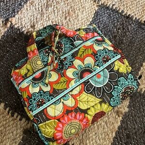 Vera Bradley Colorful Floral Cosmetic Bag